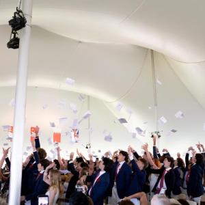 The class of 2026 celebrates its graduation. 
