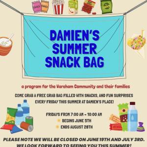 Damien's Pantry Snack Bag