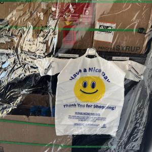 Patrons can chose the items they need from various categories, and a volunteer will bag it up for them. 