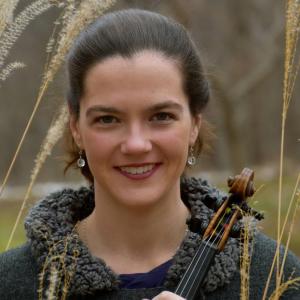 Along with performing in area symphonies, EmmaLee Holmes-Hicks also teaches violin at her violin studio and at UMass Dartmouth. Photo source: Ariadne Daskalakis