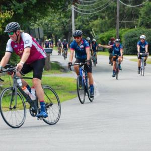 Over 6,000 riders participated in this year's ride. 