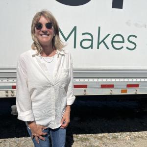 Liz Reilley, owner of Jonathan Sprouts. 