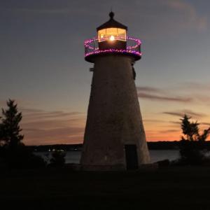 Tours of Ned's Point Lighthouse end for the year on Halloween. Photo source: Sal Giglia 