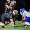 John Ramos readies himself on the line. Photos by Mari Huglin 