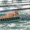 Elizabeth Chubb swims down a lane at the  Gleason Family YMCA during a Friday, Jan. 23 practice. Photos by Bobby Grady