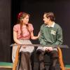 Jade Beauregard's character Emily Webb, left, shares a scene with DiMatteo's George Gibbs. Photos source: Cathleen Broderick.