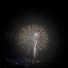 Fireworks lit up the sky around Silvershell Beach in Marion. Photos by Grace Roche