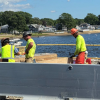 The bridge repair work on Route 6 is set to fully resume following a pause in July. Photo by Tanvi Kulkarni