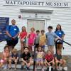 A group of campers and counselors from Mattapoisett Rec enjoyed a day of activities at Mattapoisett museum. Photos source: Sara Zaiger.