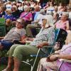 About 400 people joined the last summer concert hosted by the Council on Aging.